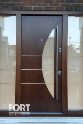 00032-Brown-FS-Security-Door-with-2-Glass-Side-panels-and-a-bespoke-centre-glass-fsdoors-co-uk