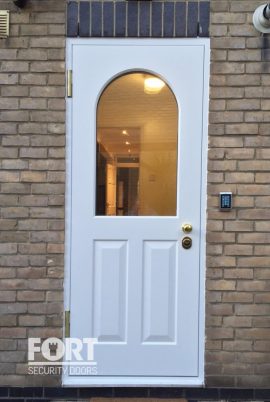 00033-White-FS-Security-Door-With-Dome-Shaped-Glass-fsdoors-co-uk